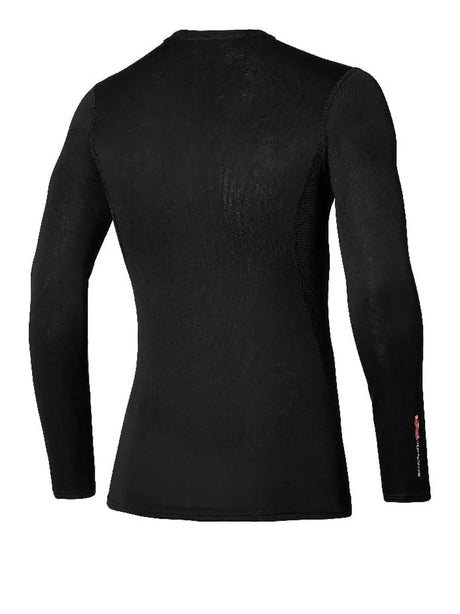 Sottomaglia Mizuno Uomo Mid Weight Crew Shirt Nero Mizuno  Angolo dello Sport