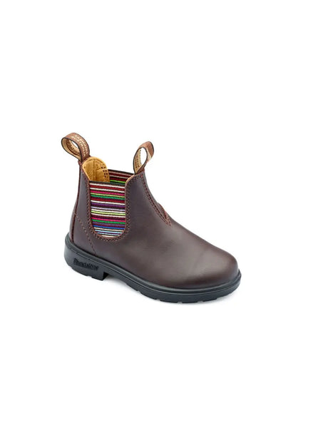 Stivaletti Blundstone leather Unisex Bambino - Marrone