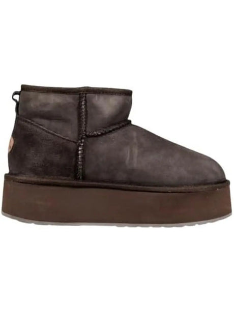Stivaletti Emu STINGER MICRO FLATFORM 2.0 Donna - Cioccolato
