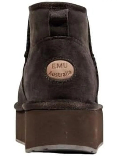 Stivaletti Emu STINGER MICRO FLATFORM 2.0 Donna - Cioccolato