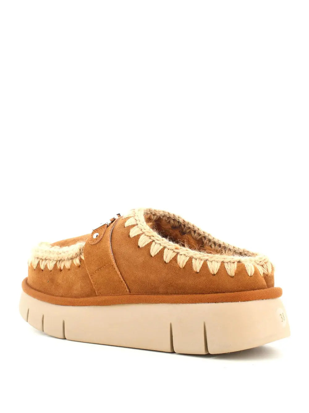 Stivaletti Mou Donna Bounce Clog Metal Logo Marrone Mou  Angolo dello Sport