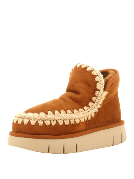 Stivaletti Mou Donna Eskimo Bounce Sneaker Marrone Mou  Angolo dello Sport