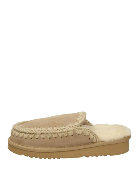 Stivaletti Mou Donna Eskimo Slipper Beige Mou  Angolo dello Sport