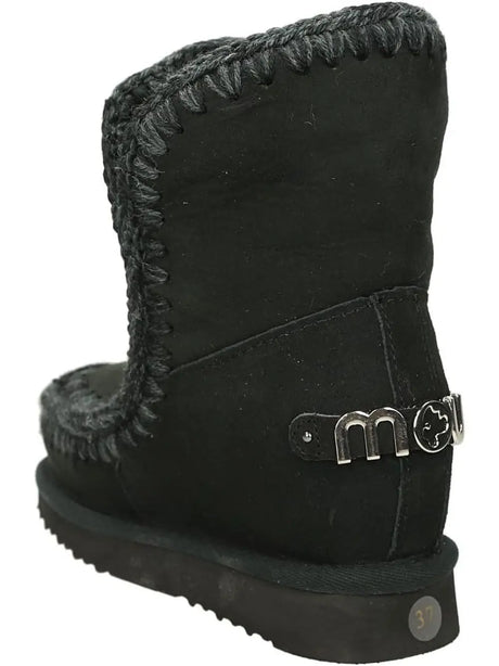 Stivaletti Mou ESKIMO 18 RHINESTONES LOGO Donna - Nero