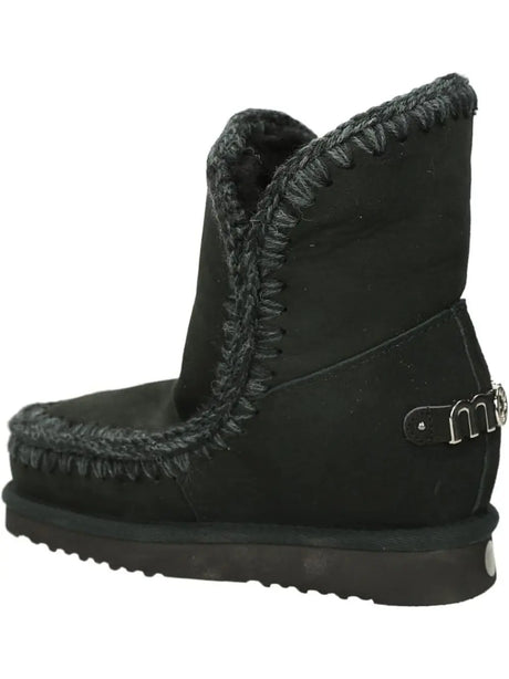 Stivaletti Mou ESKIMO 18 RHINESTONES LOGO Donna - Nero