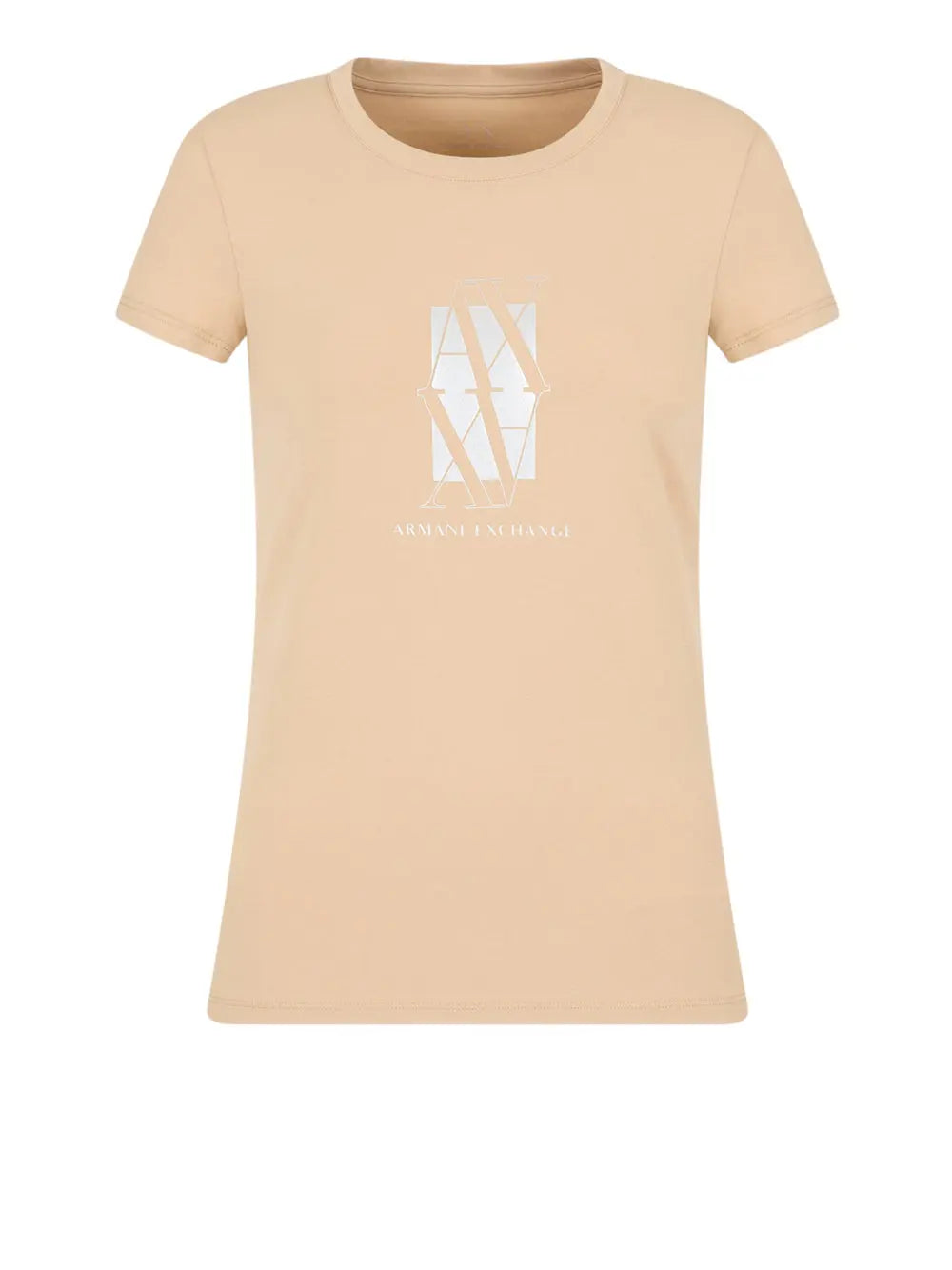 T-Shirt Armani Exchange Donna - Beige