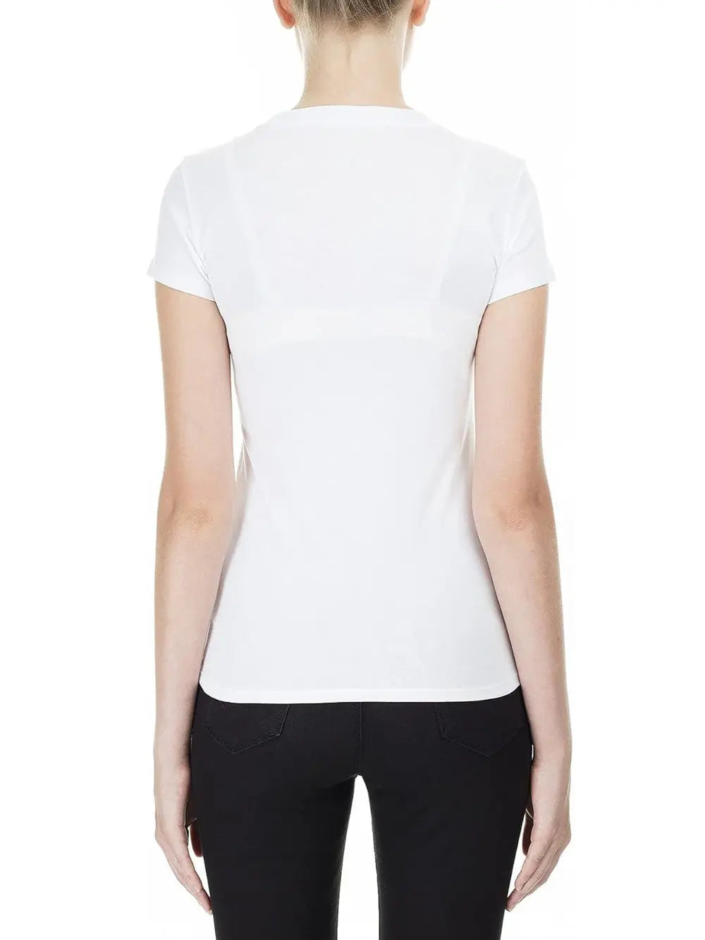T-Shirt Armani Exchange Donna Bianco Armani  Angolo dello Sport