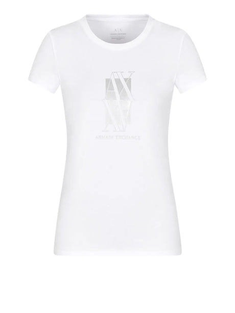 T-Shirt Armani Exchange Donna - Bianco