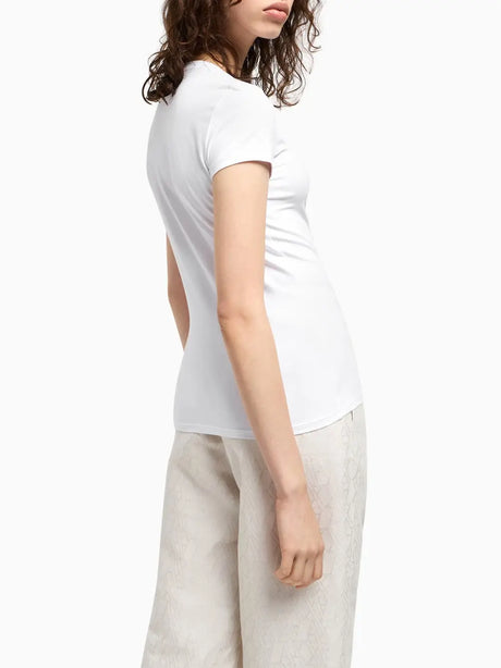 T-Shirt Armani Exchange Donna - Bianco