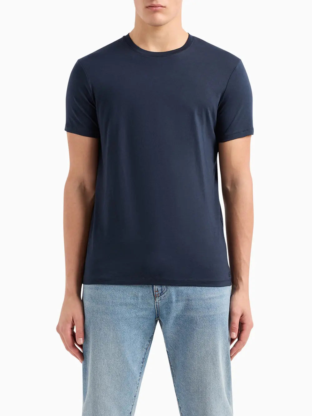 T-Shirt Armani Exchange Uomo - Blu
