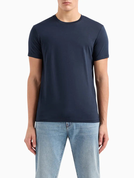 T-Shirt Armani Exchange Uomo - Blu
