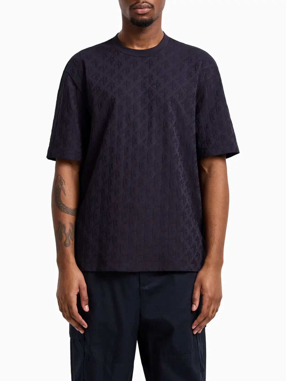 T-Shirt Armani Exchange Uomo - Blu