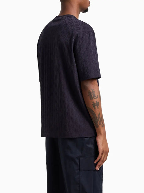 T-Shirt Armani Exchange Uomo - Blu