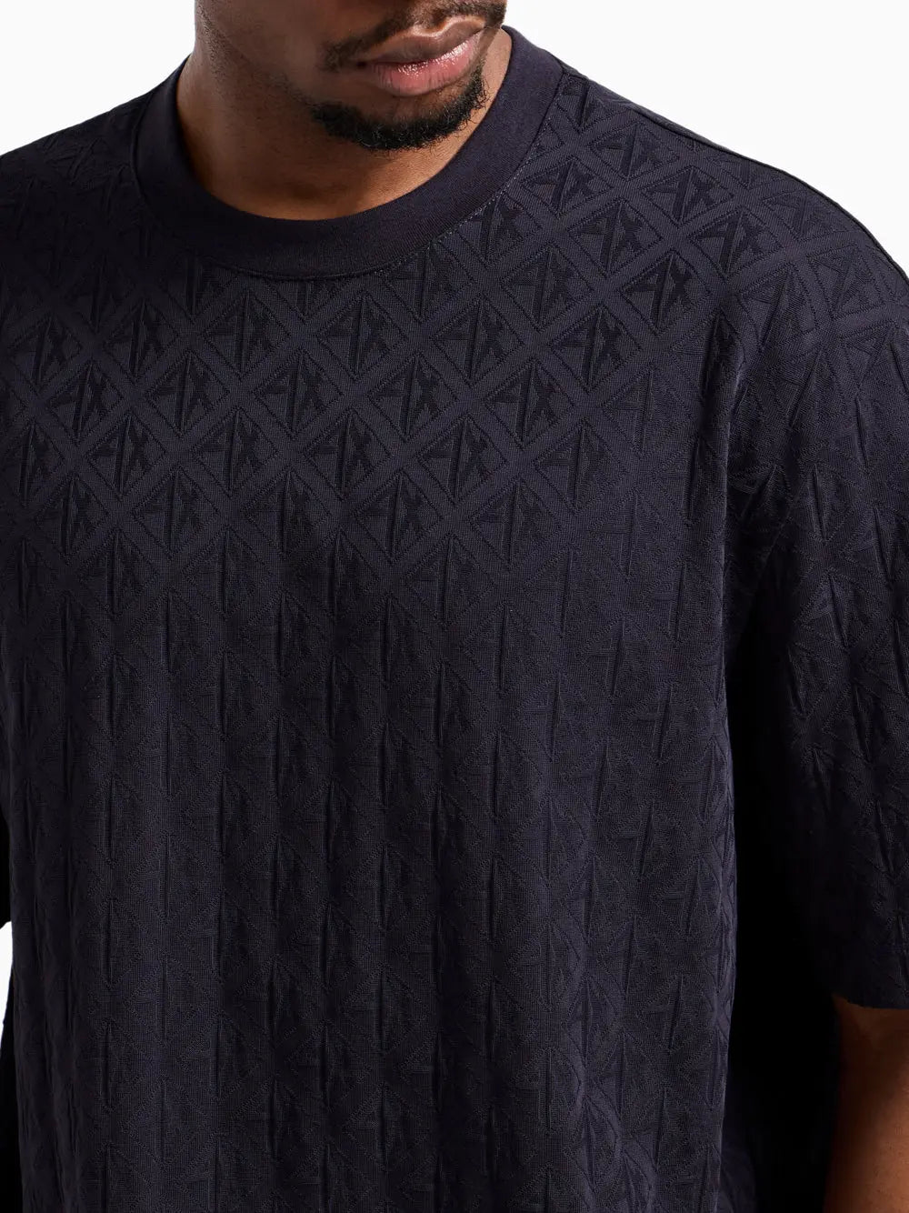 T-Shirt Armani Exchange Uomo - Blu