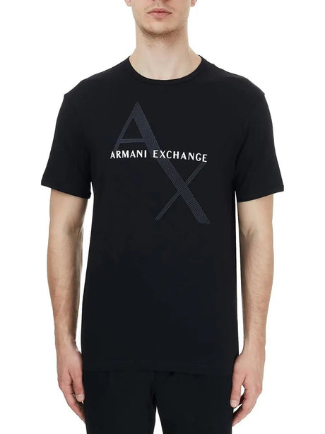 T-Shirt Armani Exchange Uomo Nero Armani  Angolo dello Sport
