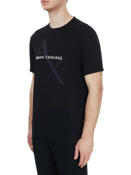 T-Shirt Armani Exchange Uomo Nero Armani  Angolo dello Sport