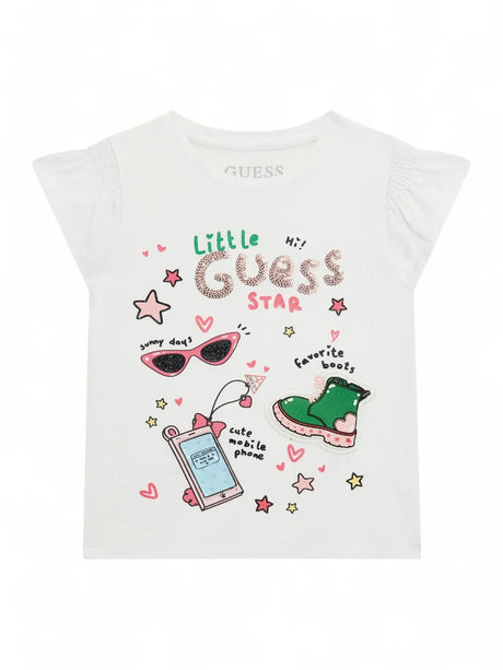 T-Shirt Bambina - Bianco