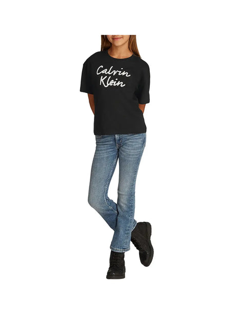 T-Shirt Bambina - Nero