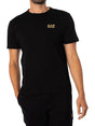 T-Shirt Ea7 Uomo Nero Ea7  Angolo dello Sport