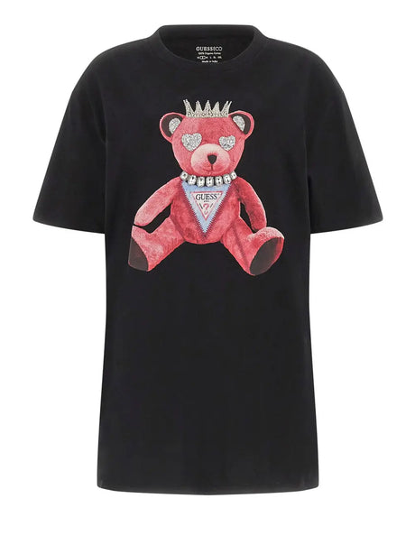 T-Shirt Guess Donna - Nero