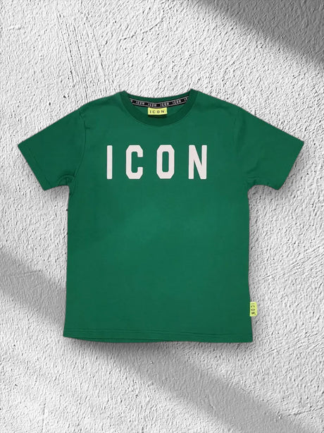 T-Shirt Icon Jr Bambino - Verde