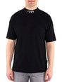 T-Shirt Icon Uomo Over 1/2 Collo + Logo Nero Icon  Angolo dello Sport
