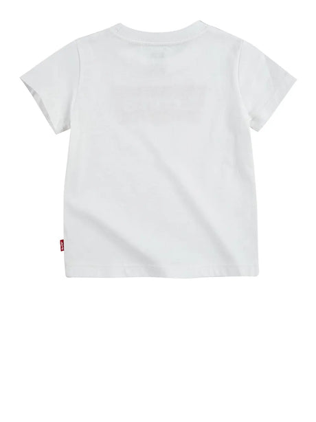 T-Shirt Levis Bambino Nos Batwing Bianco Levi's  Angolo dello Sport