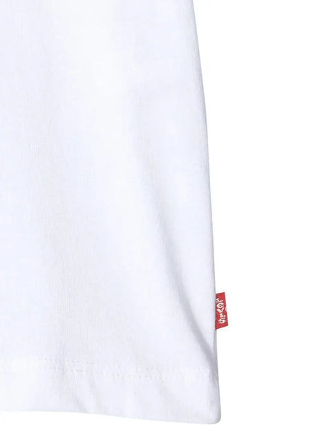 T-Shirt Levis Bambino Nos Batwing Bianco Levi's  Angolo dello Sport