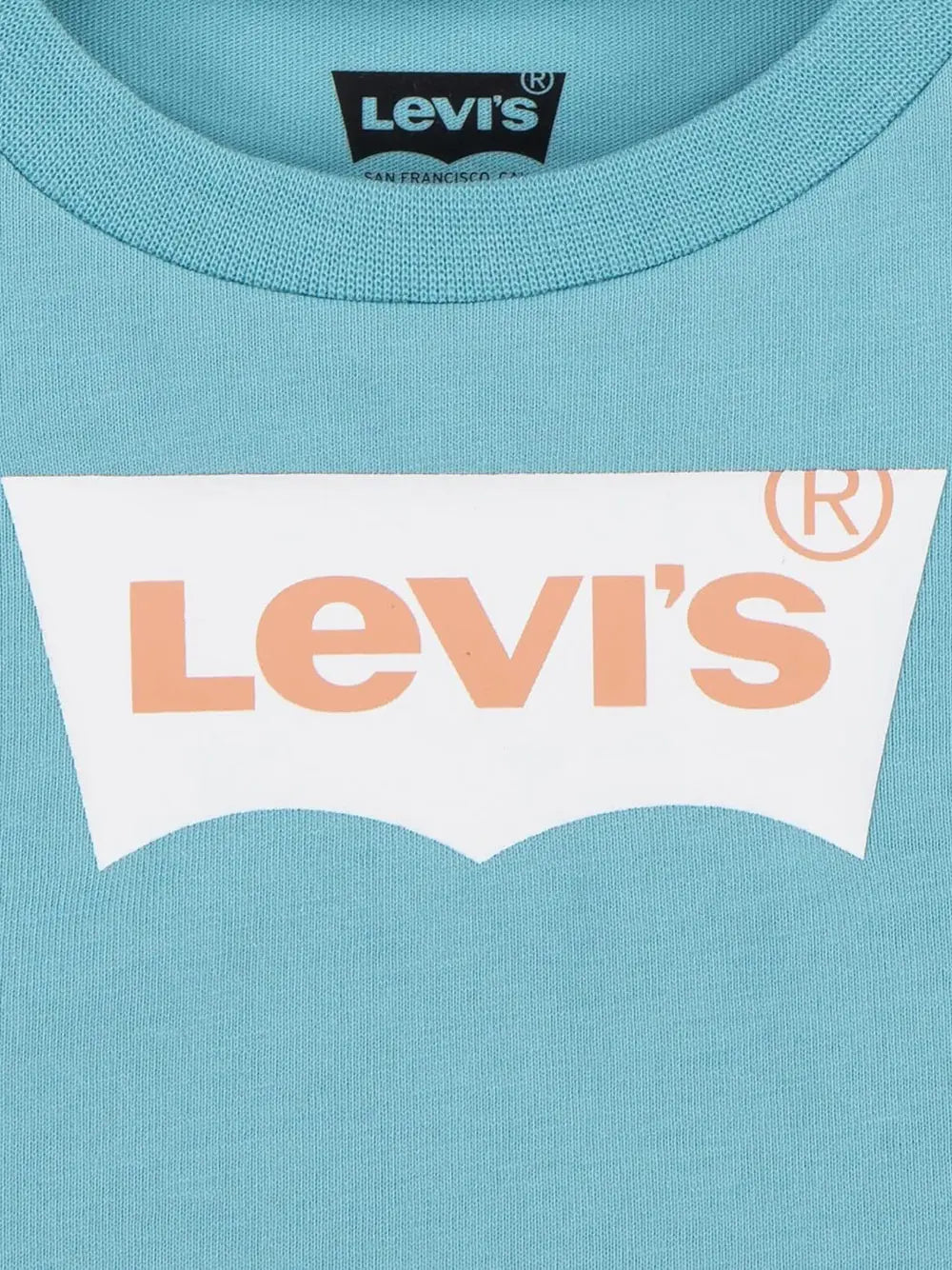 T-Shirt Levis Bambino Nos Batwing Celeste Levi's  Angolo dello Sport
