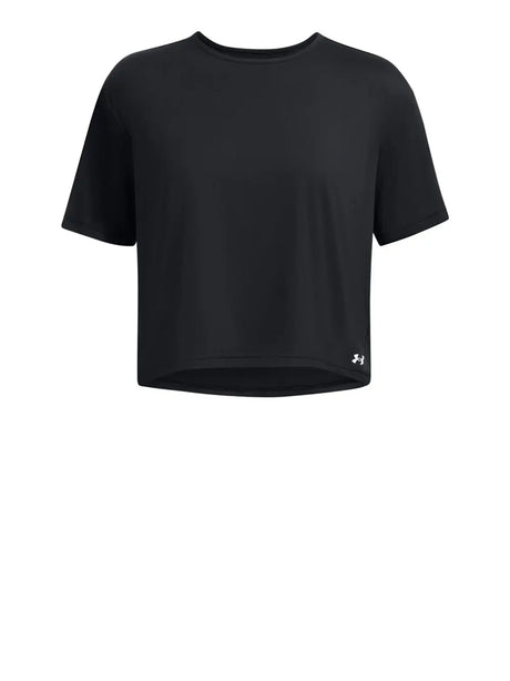 T-Shirt Motion Ss Under Armour Donna - Nero