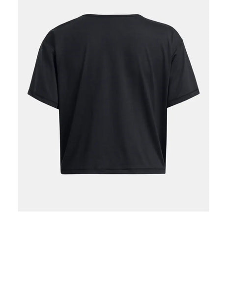 T-Shirt Motion Ss Under Armour Donna - Nero