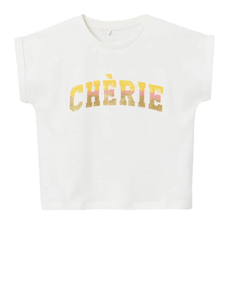 T-Shirt Name It Bambina Flarve Bianco Name It  Angolo dello Sport