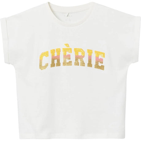 T-Shirt Name It Bambina Flarve Bianco Name It  Angolo dello Sport