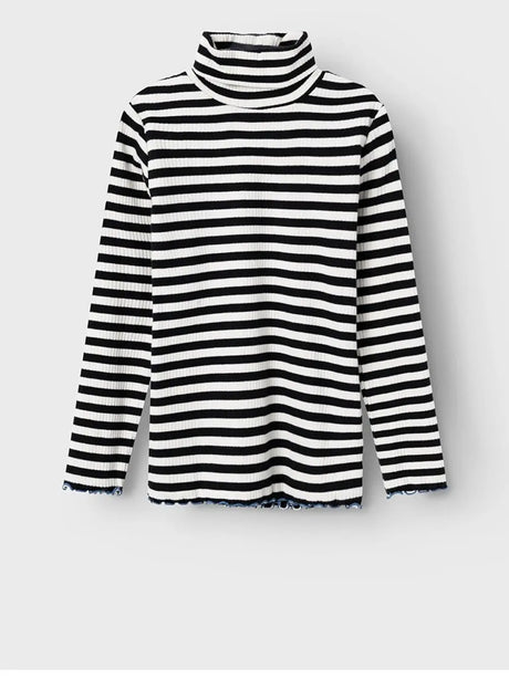 T-Shirt Name It Bambina Onutta Bianco E Nero Name It  Angolo dello Sport