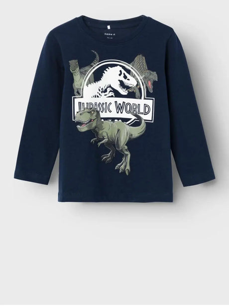 T-Shirt Name It Bambino Nijal Jurassic Navy Name It  Angolo dello Sport