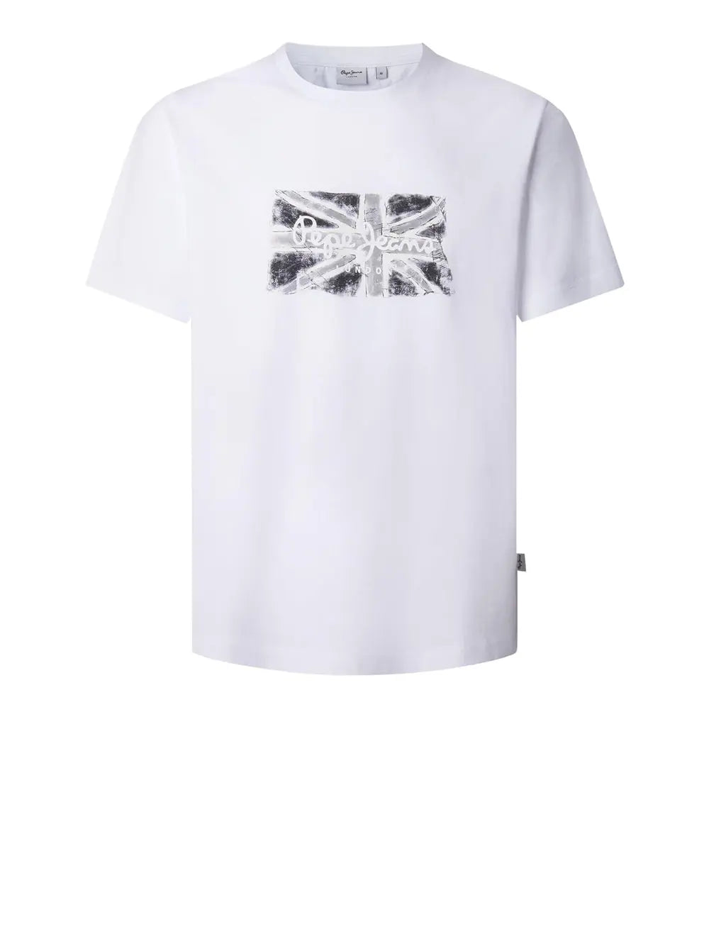 T-Shirt Pepe Jeans Flag Uomo - Bianco