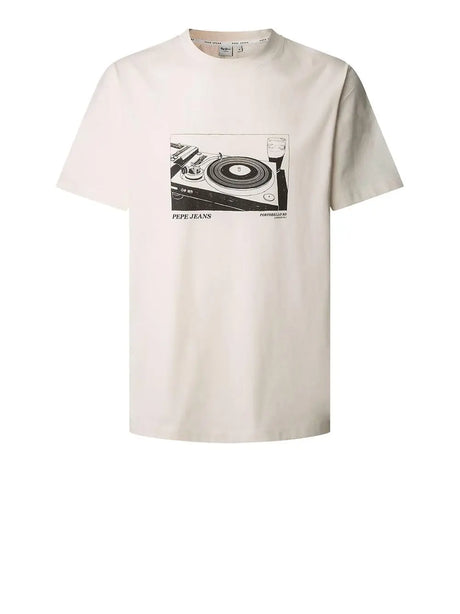 T-Shirt Perry Pepe Jeans Uomo - Bianco