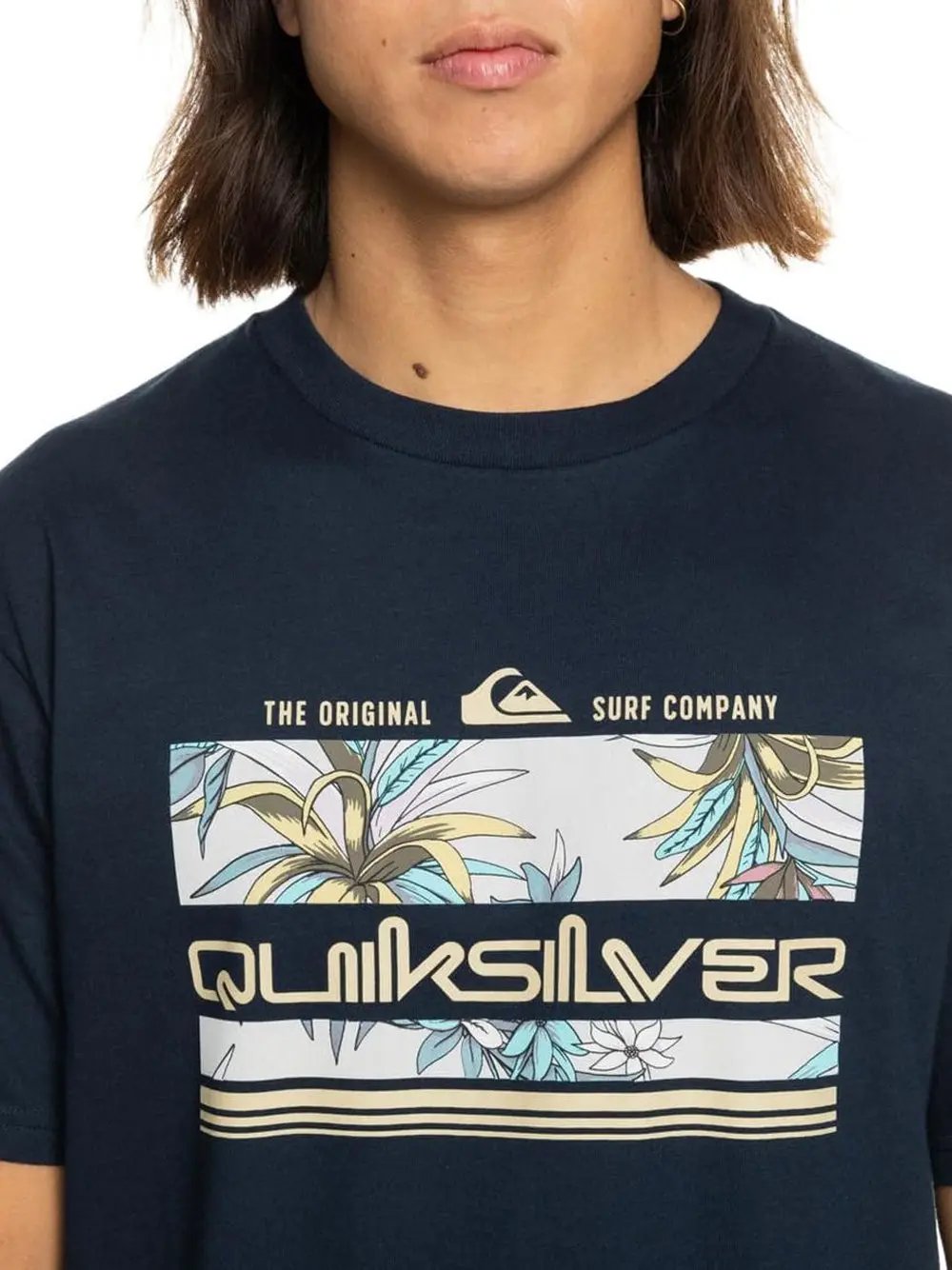 T-Shirt Quicksilver Uomo Tropical Rainbow Blu Quicksilver  Angolo dello Sport