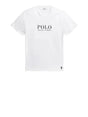T-Shirt Ralph Lauren Uomo Ss Crew Sleep Top Bianco Ralph Lauren  Angolo dello Sport