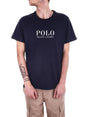 T-Shirt Ralph Lauren Uomo Ss Crew Sleep Top Navy Ralph Lauren  Angolo dello Sport