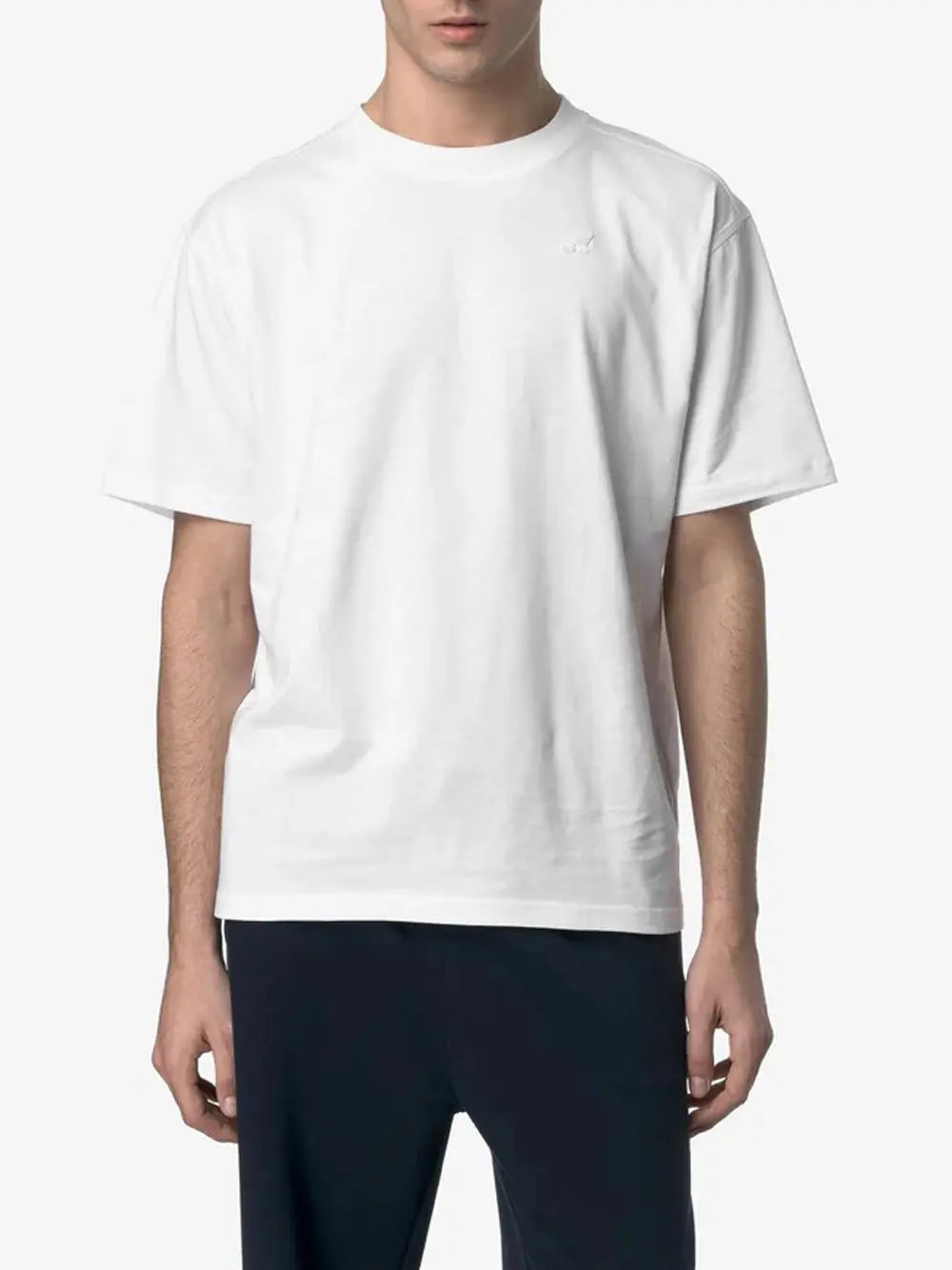 T-Shirt Solo Jersey K-Way Uomo - Bianco