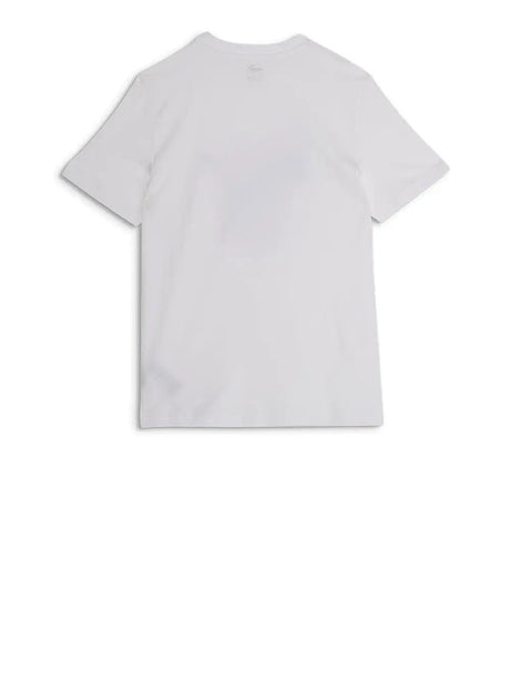 T-Shirt Sportiva Puma Uomo Graphics Cat Bianco Puma  Angolo dello Sport