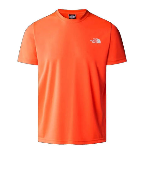 T-Shirt Sportiva The North Face Uomo Reaxion Red Arancione The North Face  Angolo dello Sport