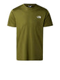 T-Shirt Sportiva The North Face Uomo Reaxion Red Verde The North Face  Angolo dello Sport
