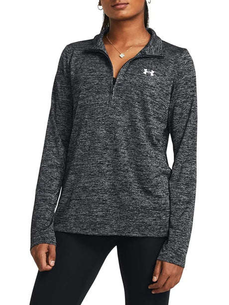 T-Shirt Sportiva Under Armour Donna Nero Under Armour  Angolo dello Sport