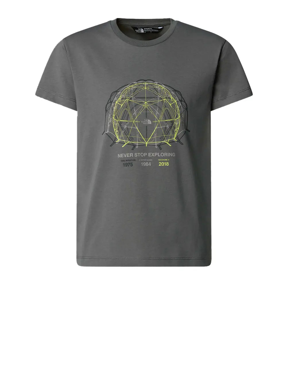 T-Shirt The North Face Graphic Relaxed Uomo - Grigio