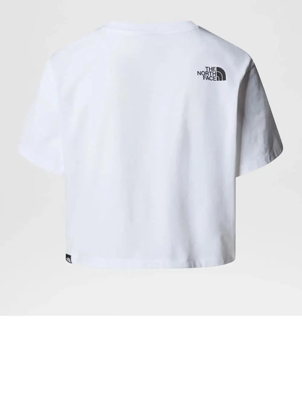 T-Shirt The North Face Simple Dome Cropped Donna - Bianco