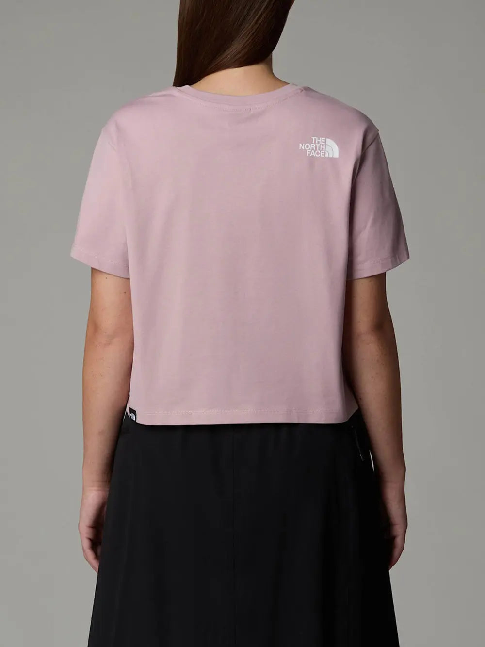 T-Shirt The North Face Simple Dome Cropped Donna - Rosa
