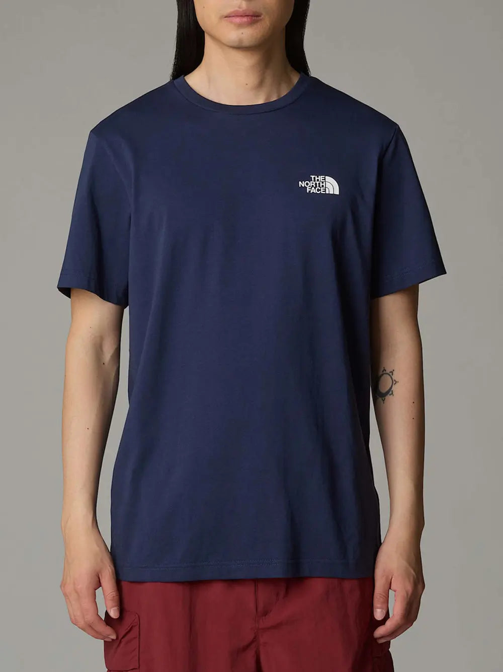 T-Shirt The North Face Simple Dome Uomo - Blu