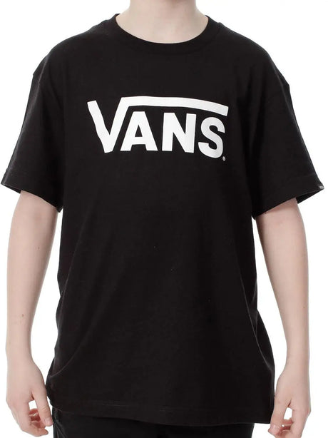 T-Shirt Vans Bambino By Vans Classic Boys Nero Vans  Angolo dello Sport